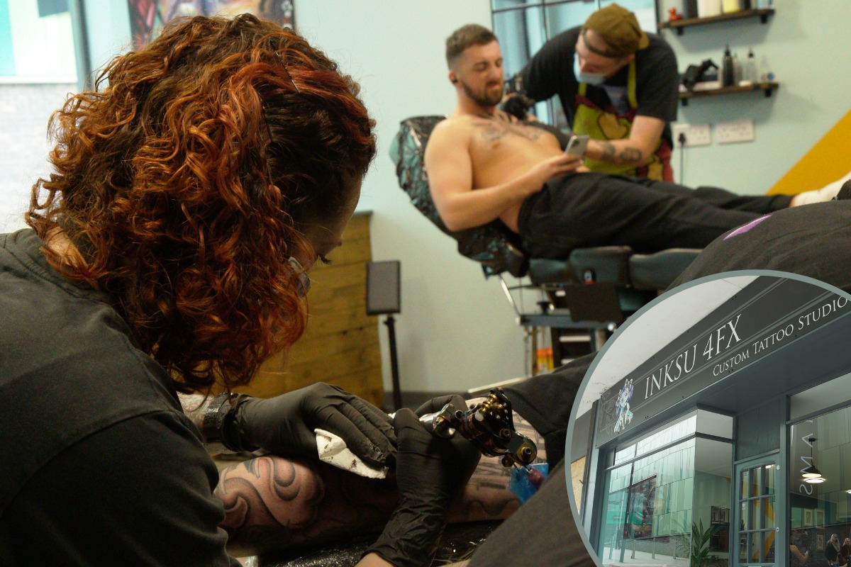 Inksu 4FX custom tattoo studio opens in Newport city centre